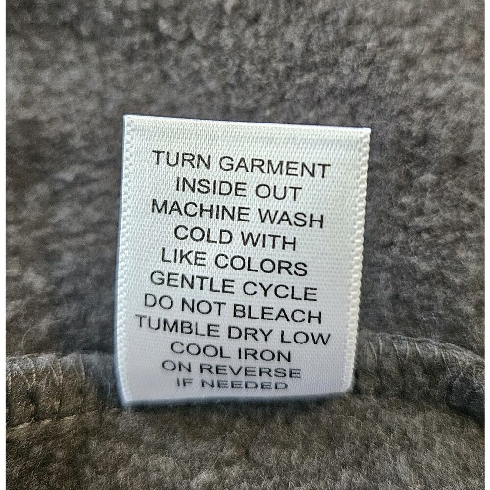 Queens & Angels Sweatshirt Grey "The Thunder Motors" Oversized Womens XL Soft - Picture 7 of 7